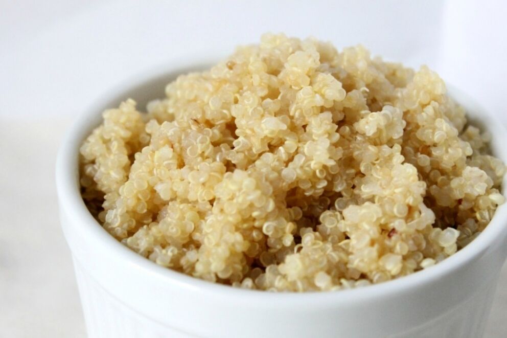 quinoa para sa 6 na talulot na diyeta