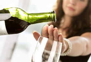 Pagtanggi ng alkohol